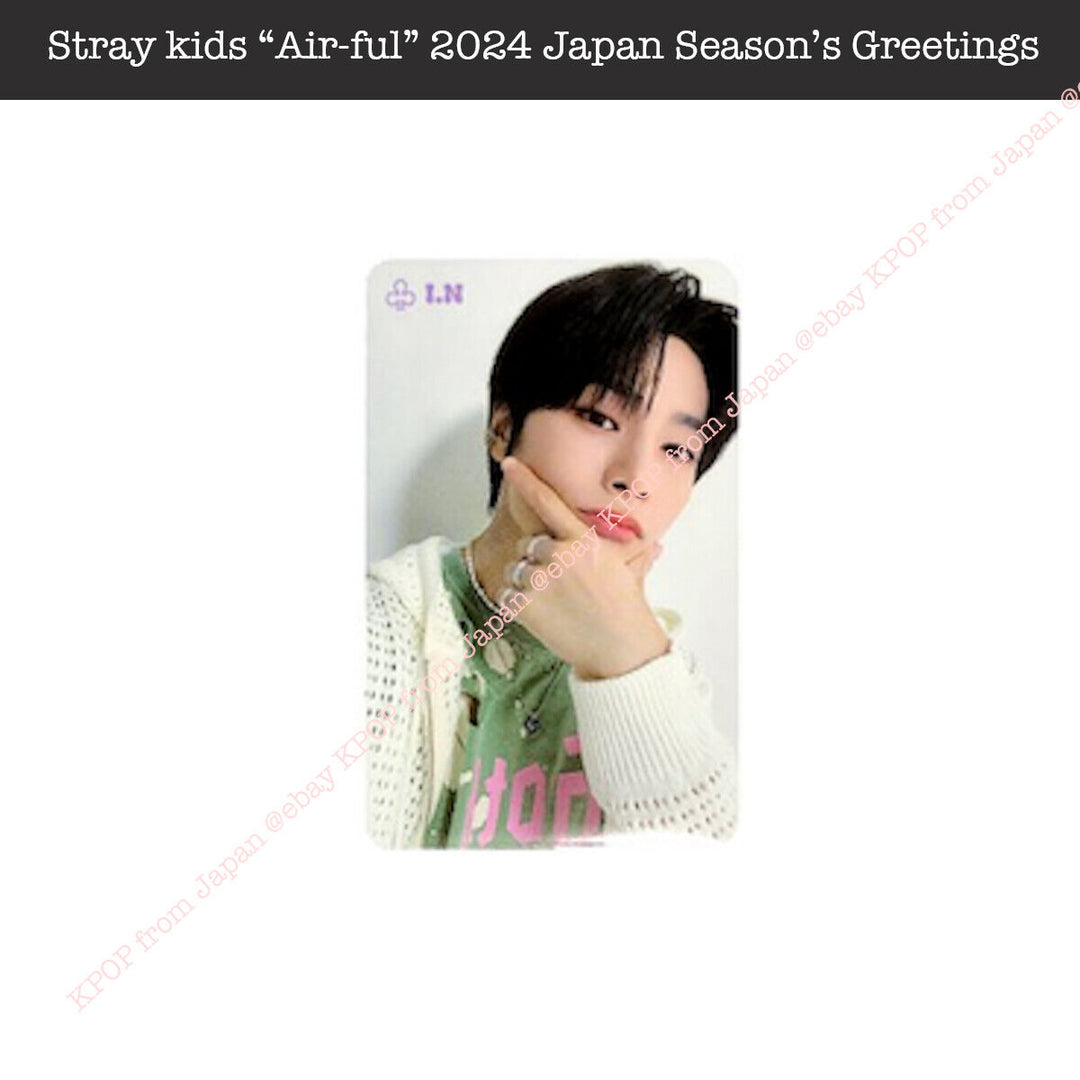 Stray Kids Air-ful JYP POB Photocard 4-cut 2024 JAPAN SEASON’S GREETINGS SEASONS