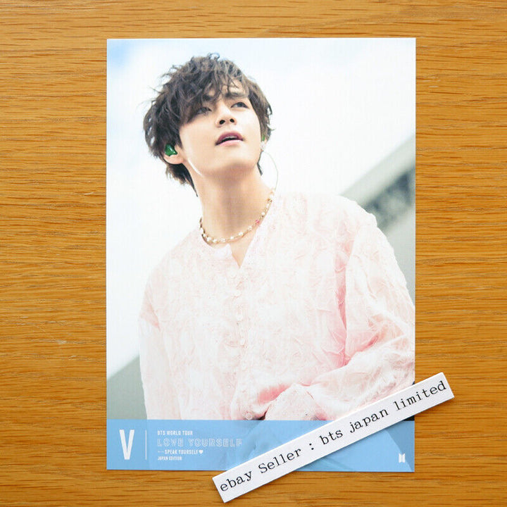 BTS Official PhotoCard Blu-ray Bonus - WORLD TOUR LOVE YOURSELF JAPAN EDITION -