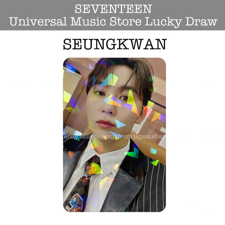 SEVENTEEN FML UMS Lucky draw official photocard Universal Music Store Photo card