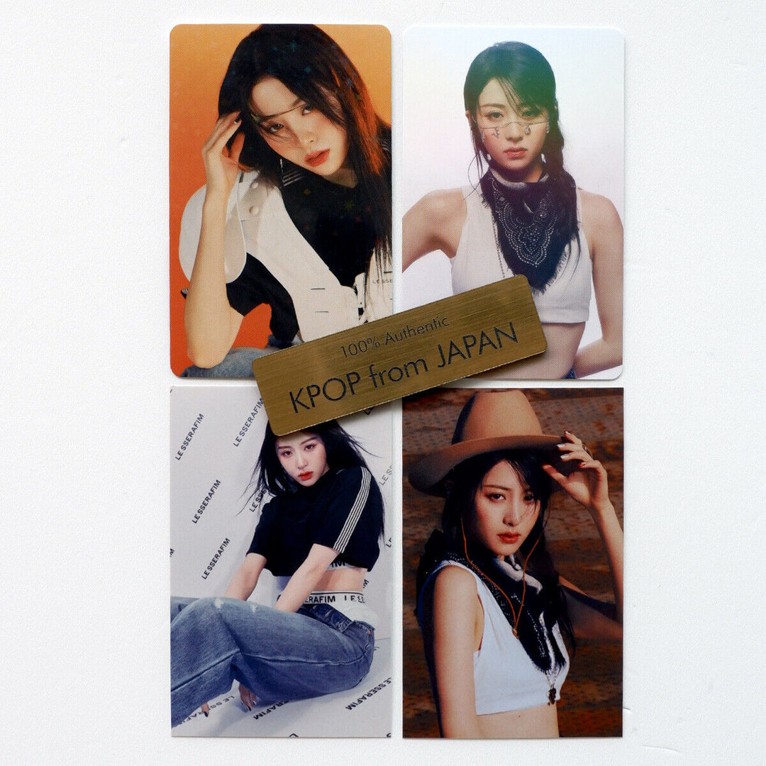 YUNJIN LE SSERAFIM UNFORGIVEN POB Photocard weverse Universal music japan UMS