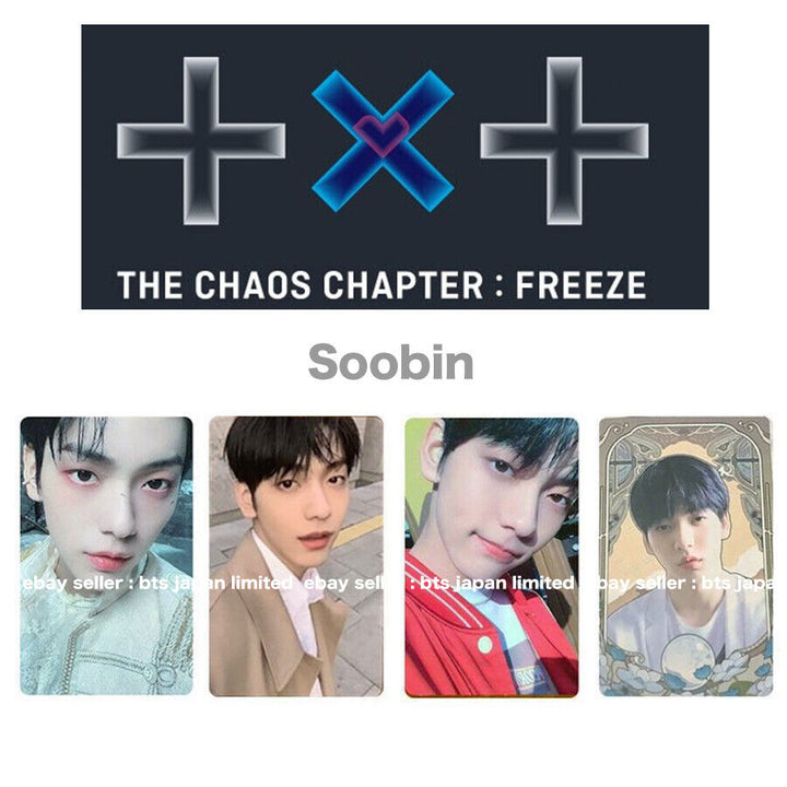 MAÑANA X JUNTOS El Capítulo del Caos: Freeze Soobin Tarjeta fotográfica oficial TXT 