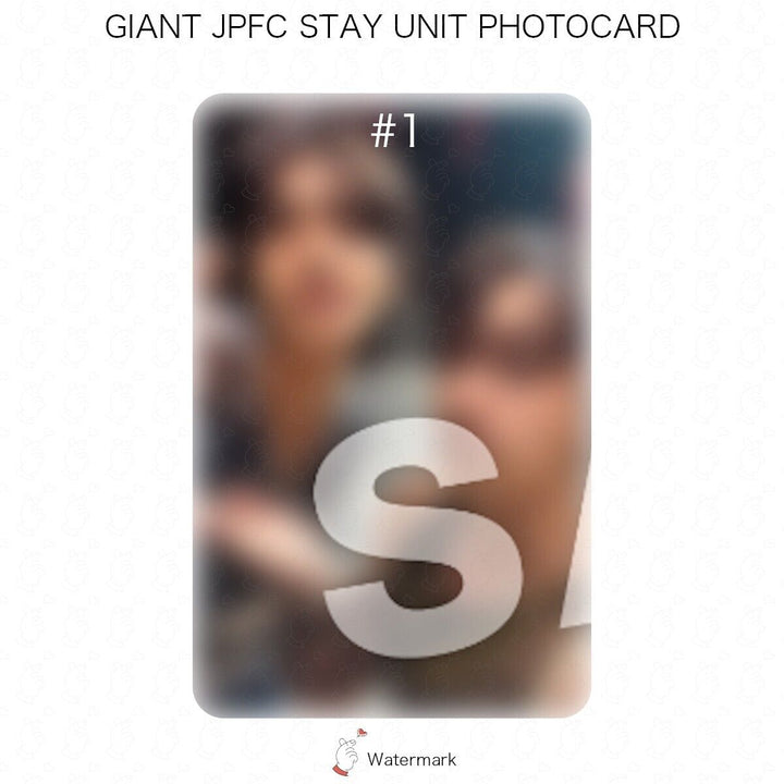 STRAY KIDS GIANT JAPAN 2ND FULL ALBUM UNIT POB PHOTOCARD STAY FC BENEFIT