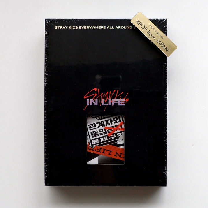 Unopened Stray Kids IN LIFE / GO LIVE Album Limited Edition Factory shield NEW