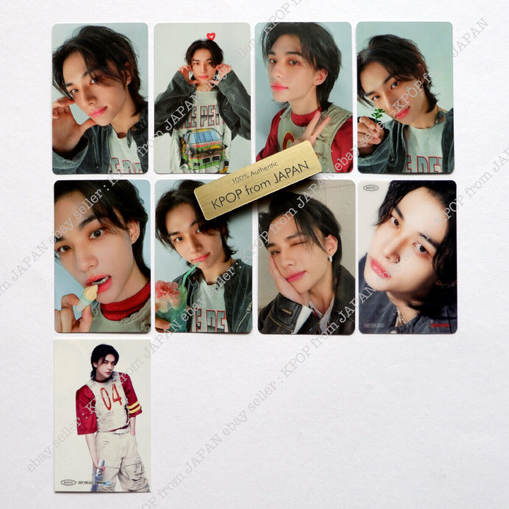 Hyunjin Stray Kids Social Path Tarjeta fotográfica oficial JAPAN POB FC Tarjeta fotográfica Fan 