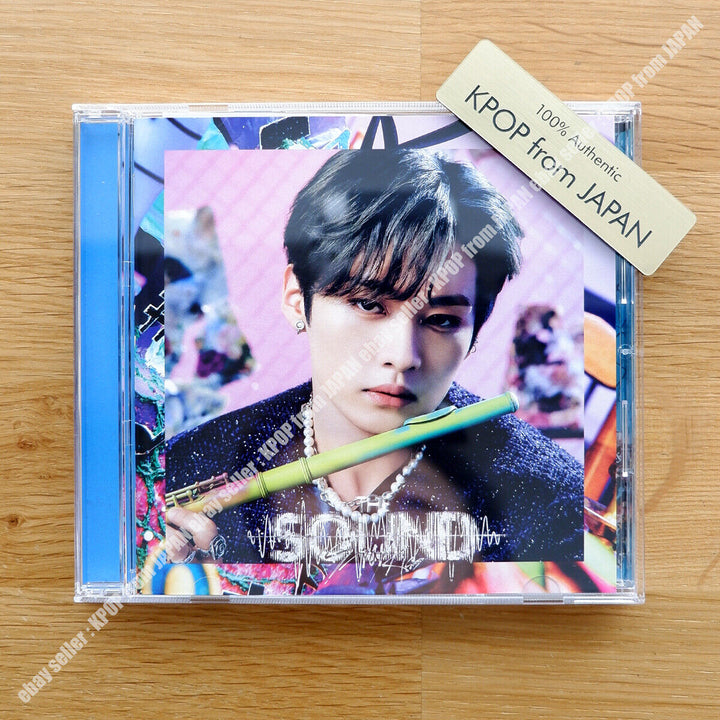 Lee Know Stray Kids THE SOUND Tarjeta fotográfica oficial JAPAN POB FC Fanclub Tarjeta fotográfica 