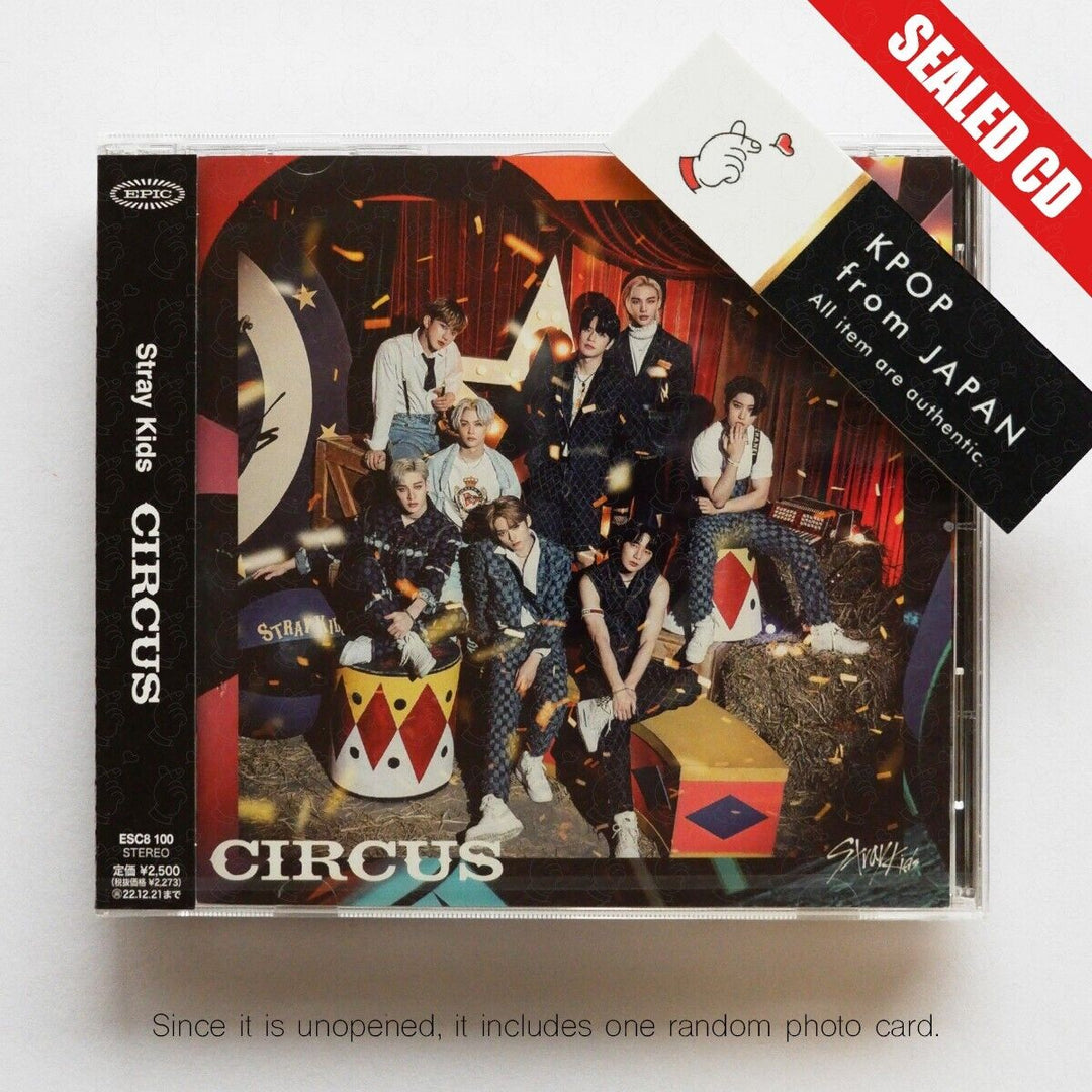 SEALED Stray Kids JAPAN ALBUM FC ver. CD SCARS CIRCUS SOUND SOCIAL PATH GIANT