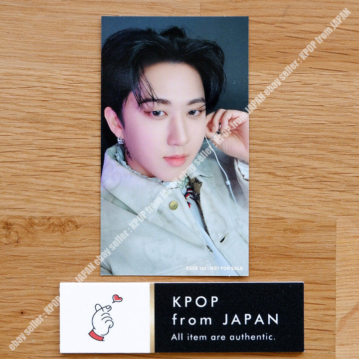 Changbin Stray Kids THE SOUND Tarjeta fotográfica oficial JAPAN POB FC Fanclub Tarjeta fotográfica 