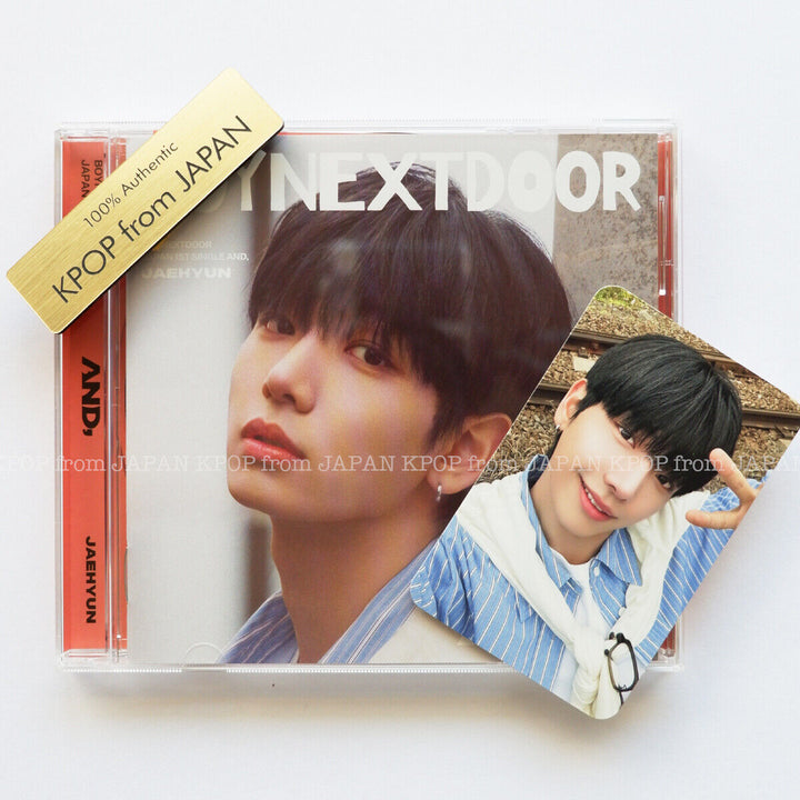 BOYNEXTDOOR AND, AND Japan SOLO CD + Photocard set JAEHYUN TAESUN LEEHAN SUNGHO