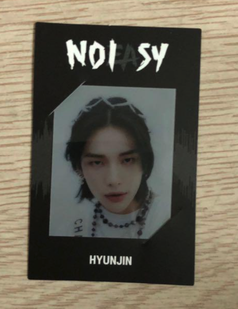 Niños callejeros Hyunjin NOEASY NOISY Tarjeta fotográfica oficial Tarjeta fotográfica para PC 