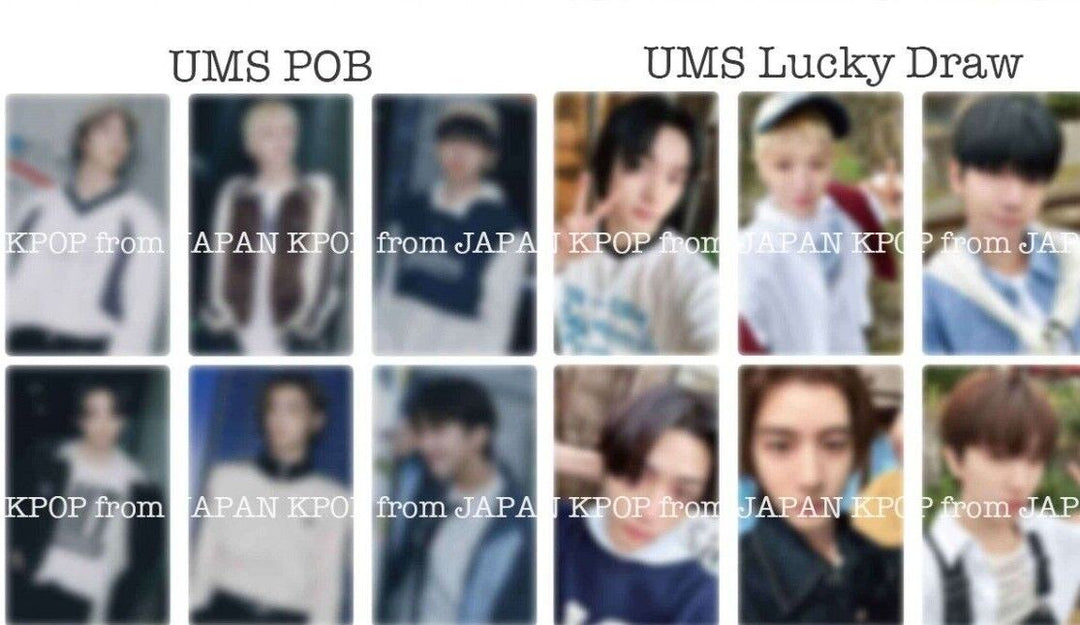 PRE BOYNEXTDOOR AND, Japan POB Benefit Lucky draw Photocard weverse UMS