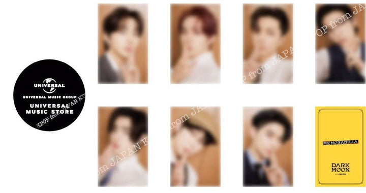 PRE ENHYPEN DARK MOON MEMORABILIA Weverse japan UMS Lucky draw Photocard