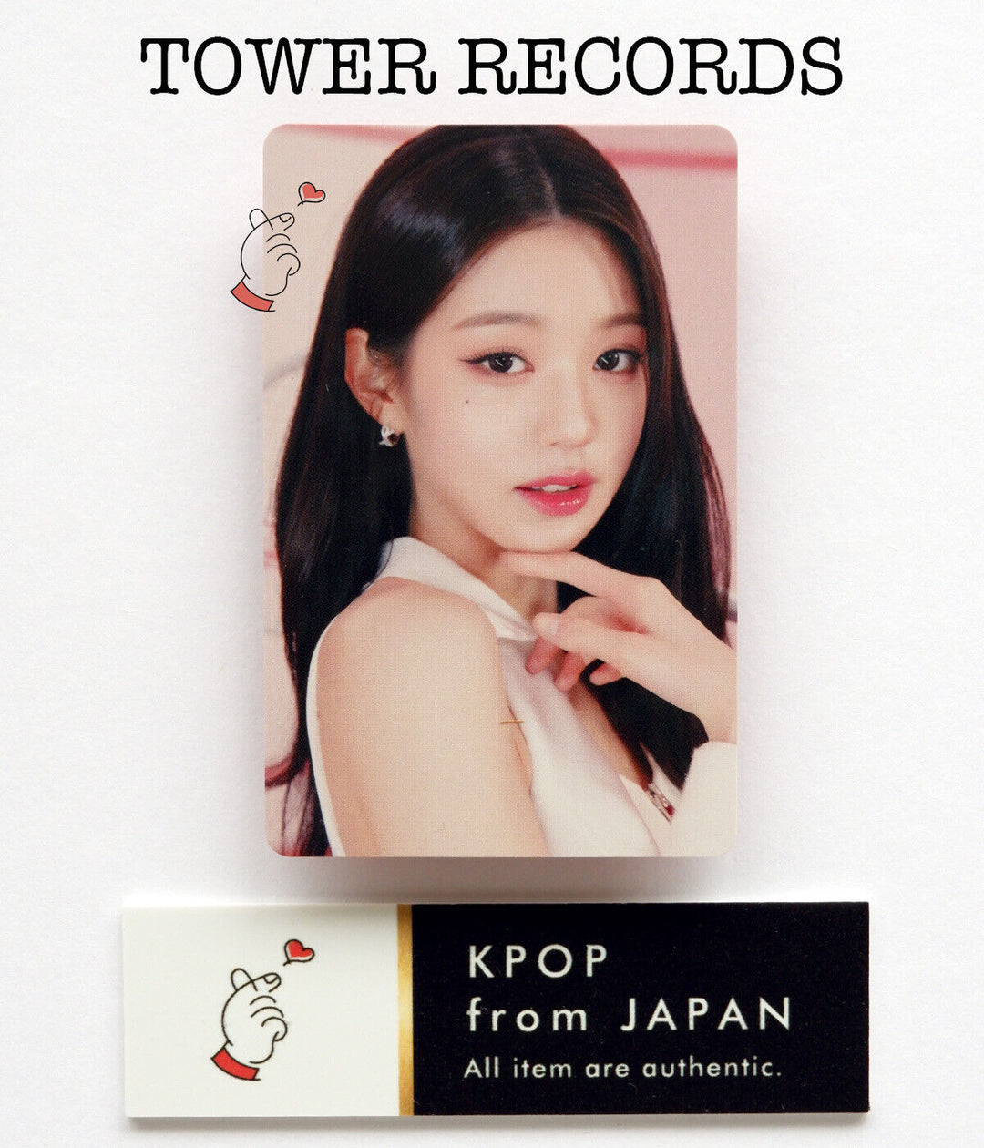 IVE WAVE Japan POB Lucky Draw official photocard HMV Tower record WONYOUNG YUJIN