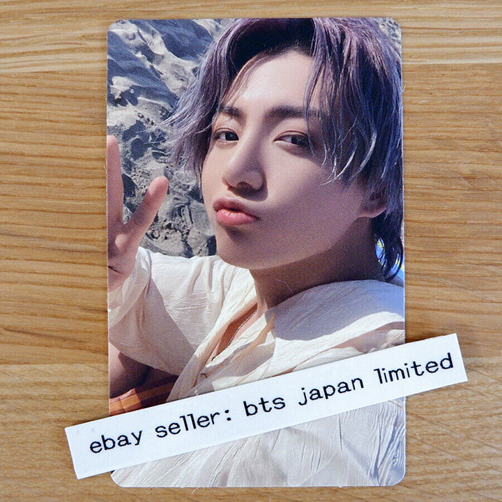 BTS Jungkook Butter Tarjeta fotográfica oficial Cream Peaches Club de fans Selfie PC JK FC 