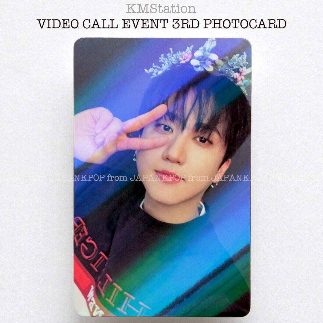 Stray kids ROCK STAR KMSTATION Vedeo call 3rd Official Photocard KMS 3.0