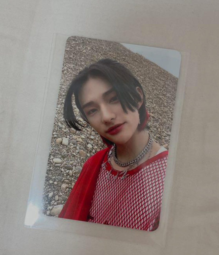 Stray kids Hyunjin NOEASY NOISY Official Photo card PC photocard