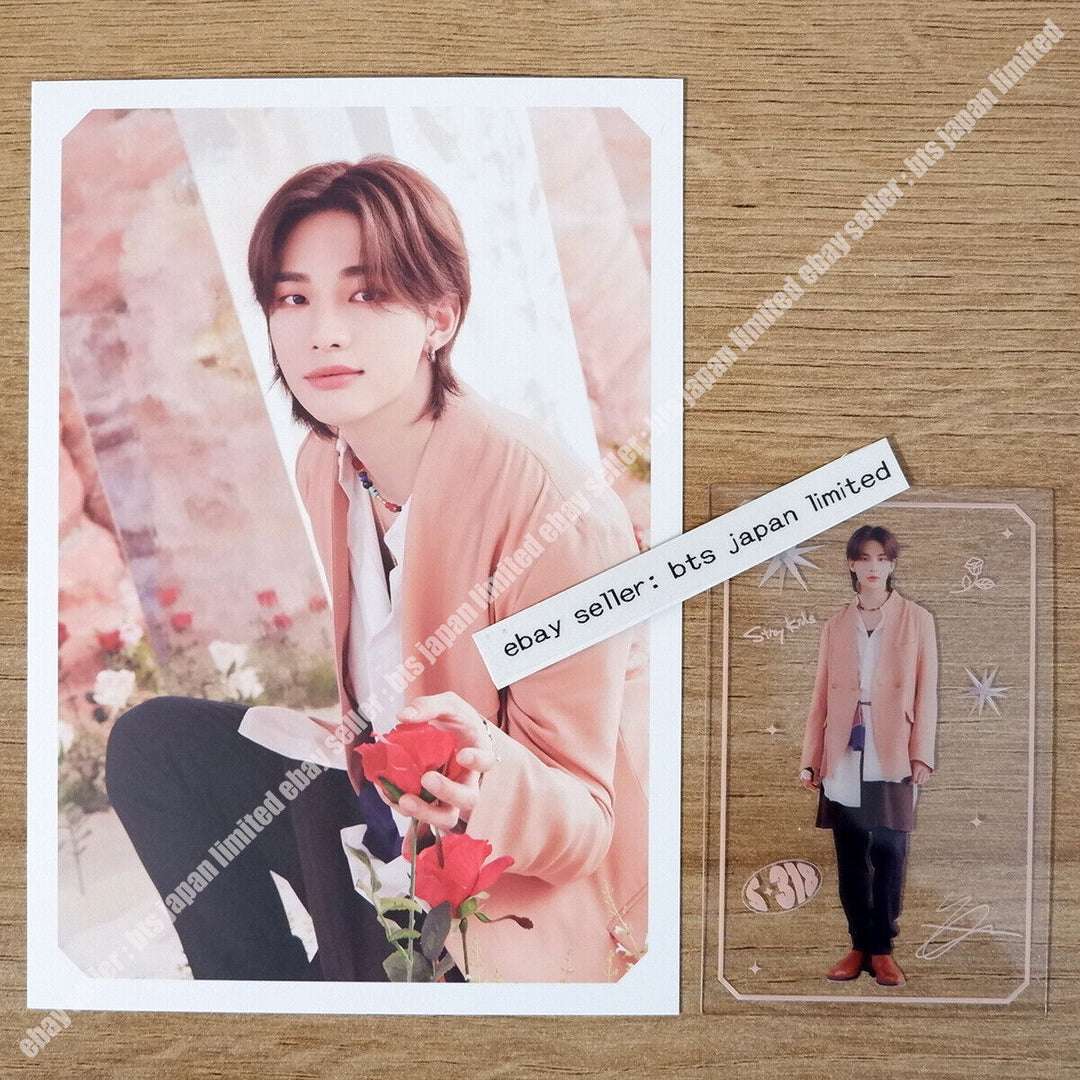 Stray Kids 2023 Season's Greetings S-318 Tarjeta fotográfica transparente oficial + juego de postales 