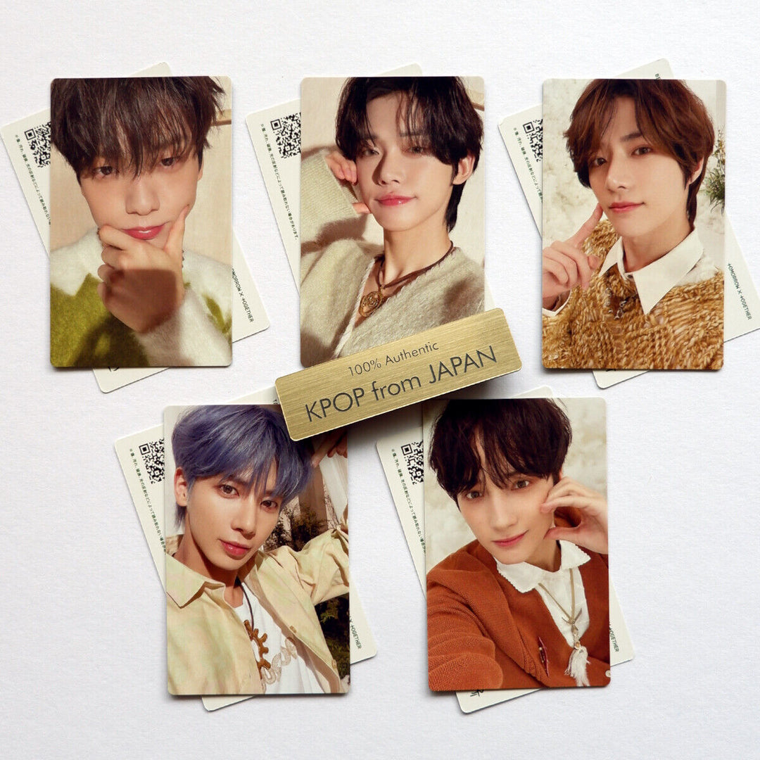 TXT SWEET Standard ver. Official Photocard Yeonjun Soobin Beomgyu Taehyun