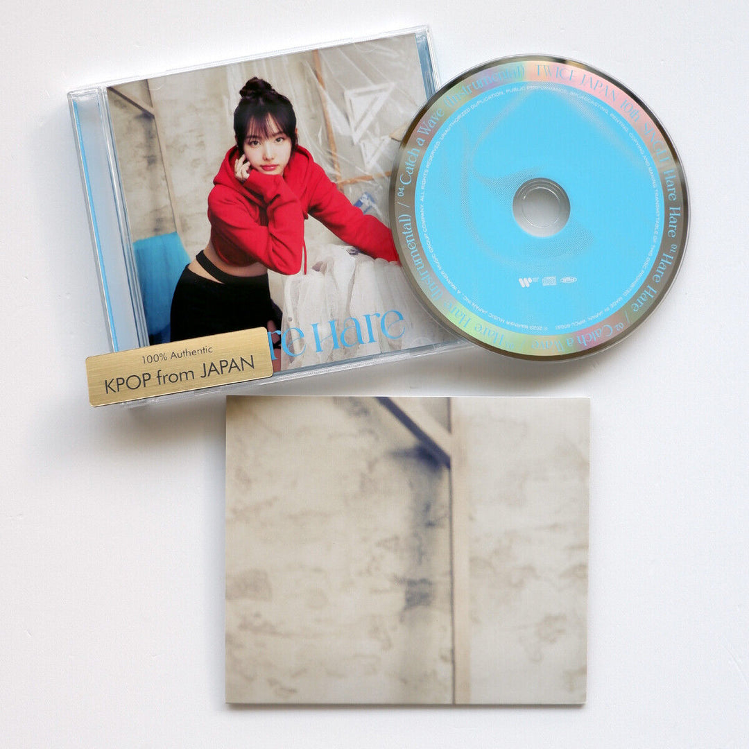 ABRIÓ DOS VECES Hare Hare UNA VEZ ÁLBUM DE JAPÓN CD mina sana momo nayeon jeongyeon 