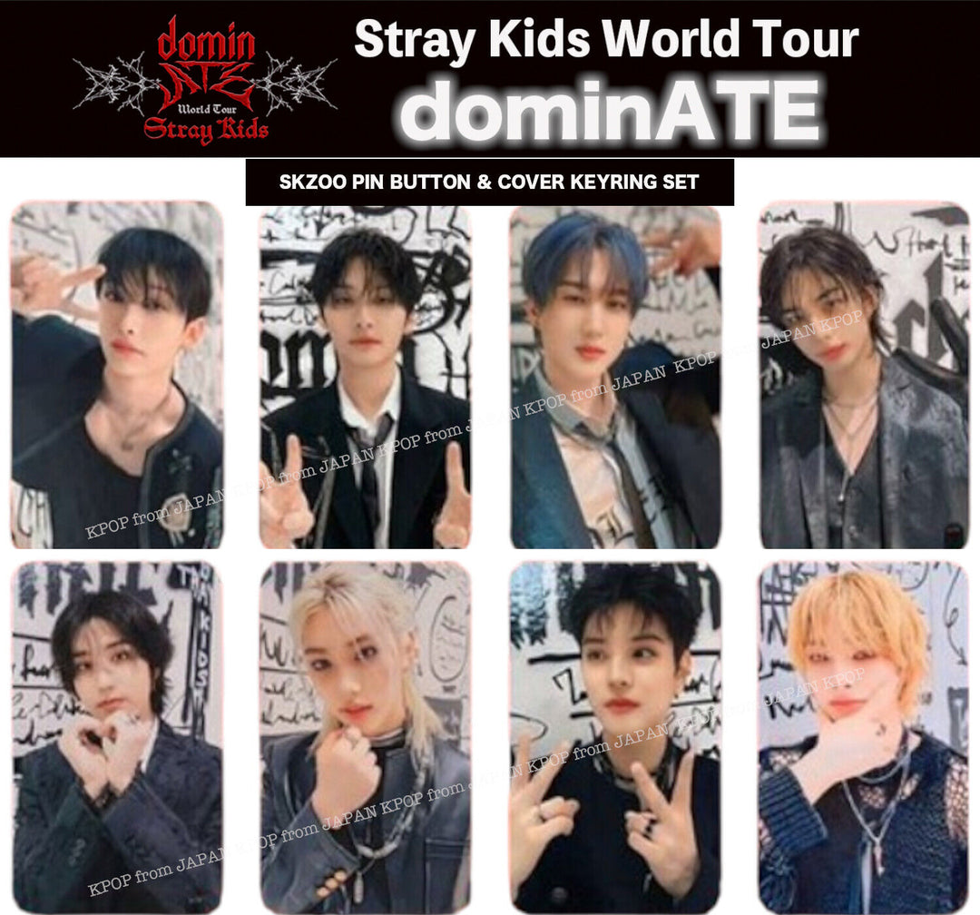 STRAY KIDS WORLD TOUR DOMINATE ATE SEOUL STAY ZONE PHOTOCARD SKZ SKZOO UNIT CAFE