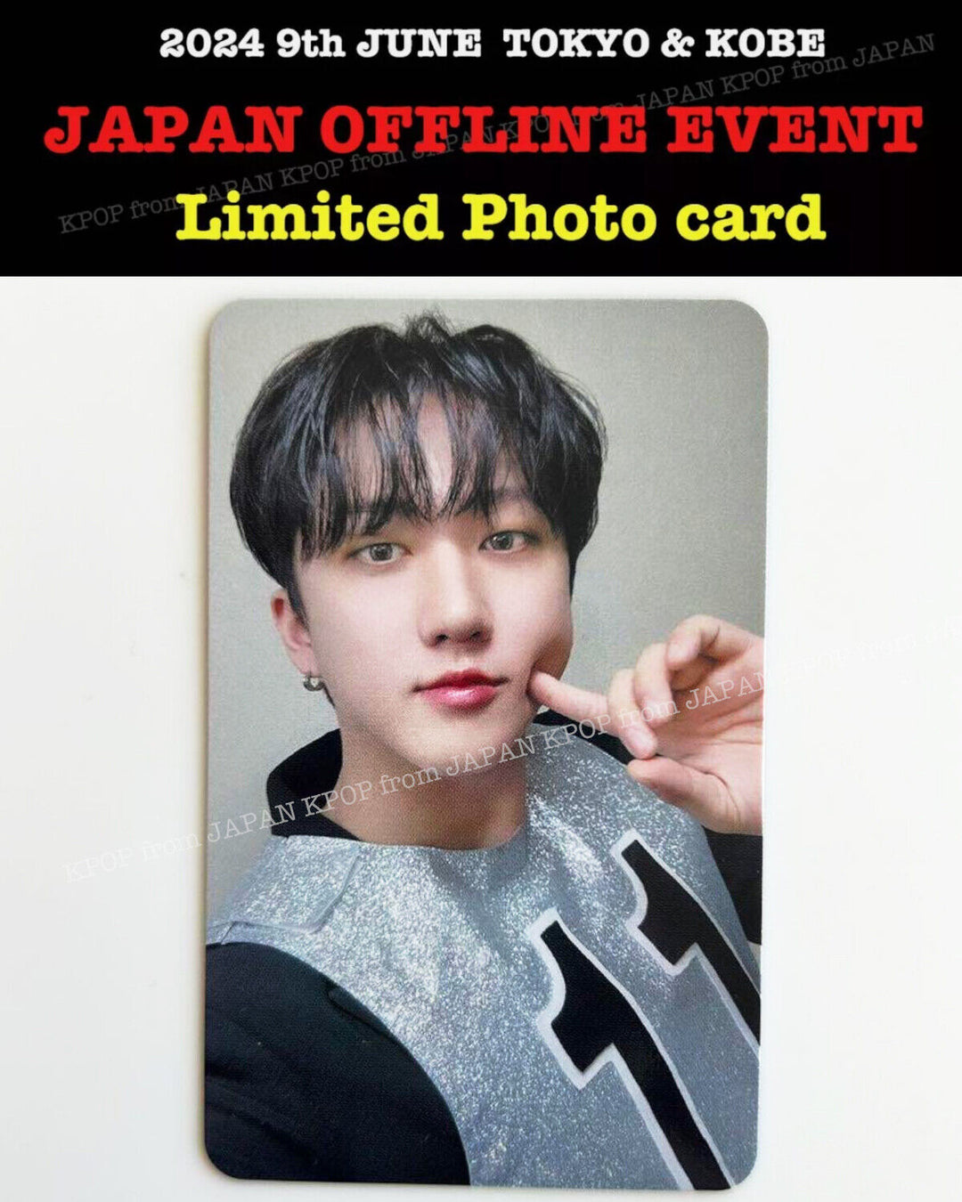 Stray kids TOKYO KOBE Offline Event Limited Official Photocard SKZ2020 TOP