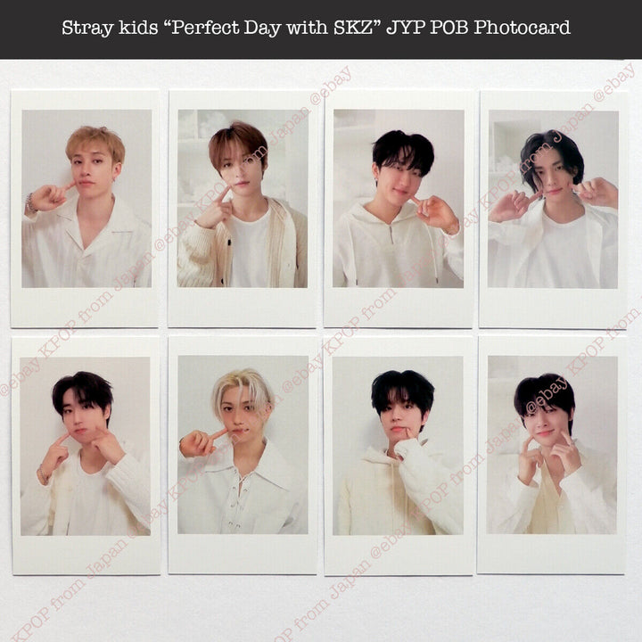 Stray kids 2024 “ Perfect Day with SKZ ” JYP POB Photocard SEASON'S GREETINGS