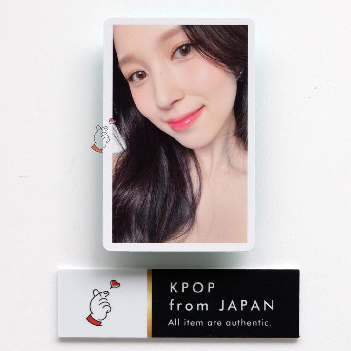 MINA TWICE Hare Hare ONCE JAPAN ver. Official Photocard Japan fan club