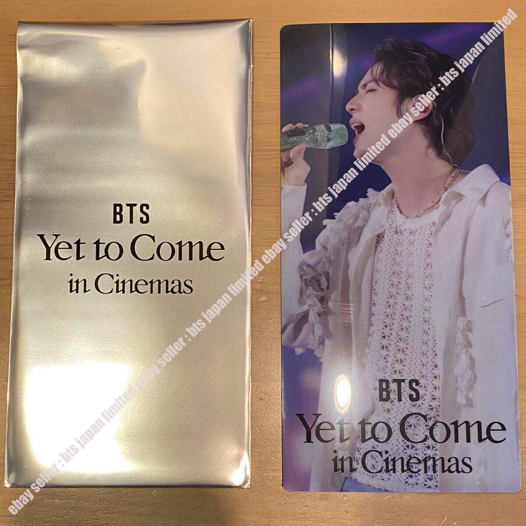 BTS Yet to Come in cinemas Official Ticket Holder RM JIN SUGA J-HOPE JIMIN V JK