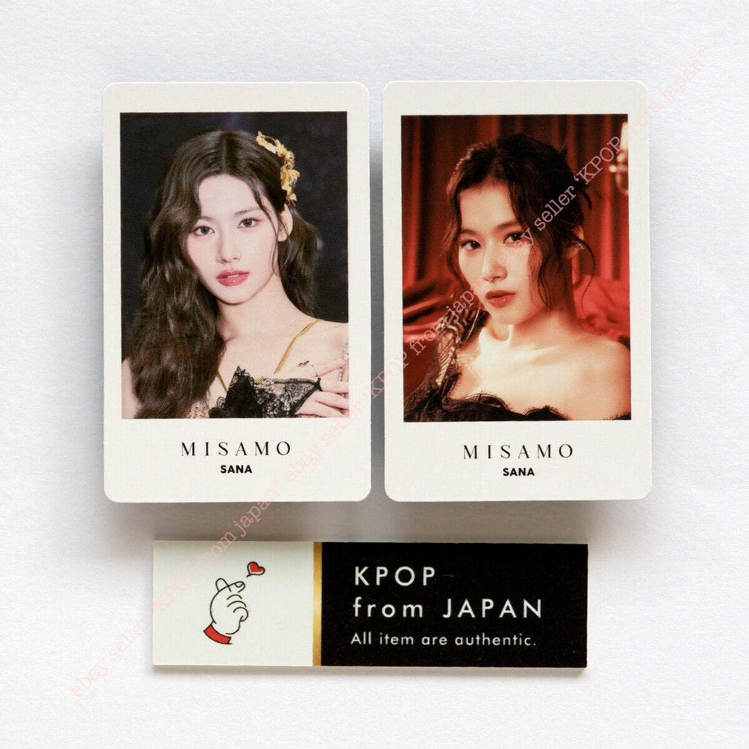 MISAMO Masterpiece Photocard oficial set mina sana momo TWICE Photo card 