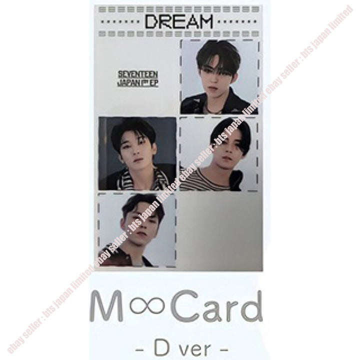 SEVENTEEN Wonwoo DREAM Limited Official Photocard A B C D S F CARAT Fan club PC