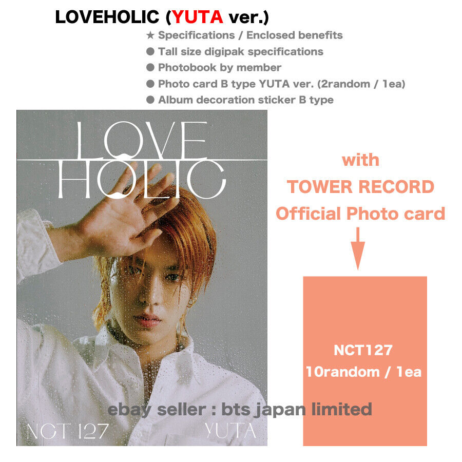 NCT 127 LOVEHOLIC + Beneficio TOWER RECORDS TAEYONG HAECHAN YUTA JAEHYUN JOHNNY