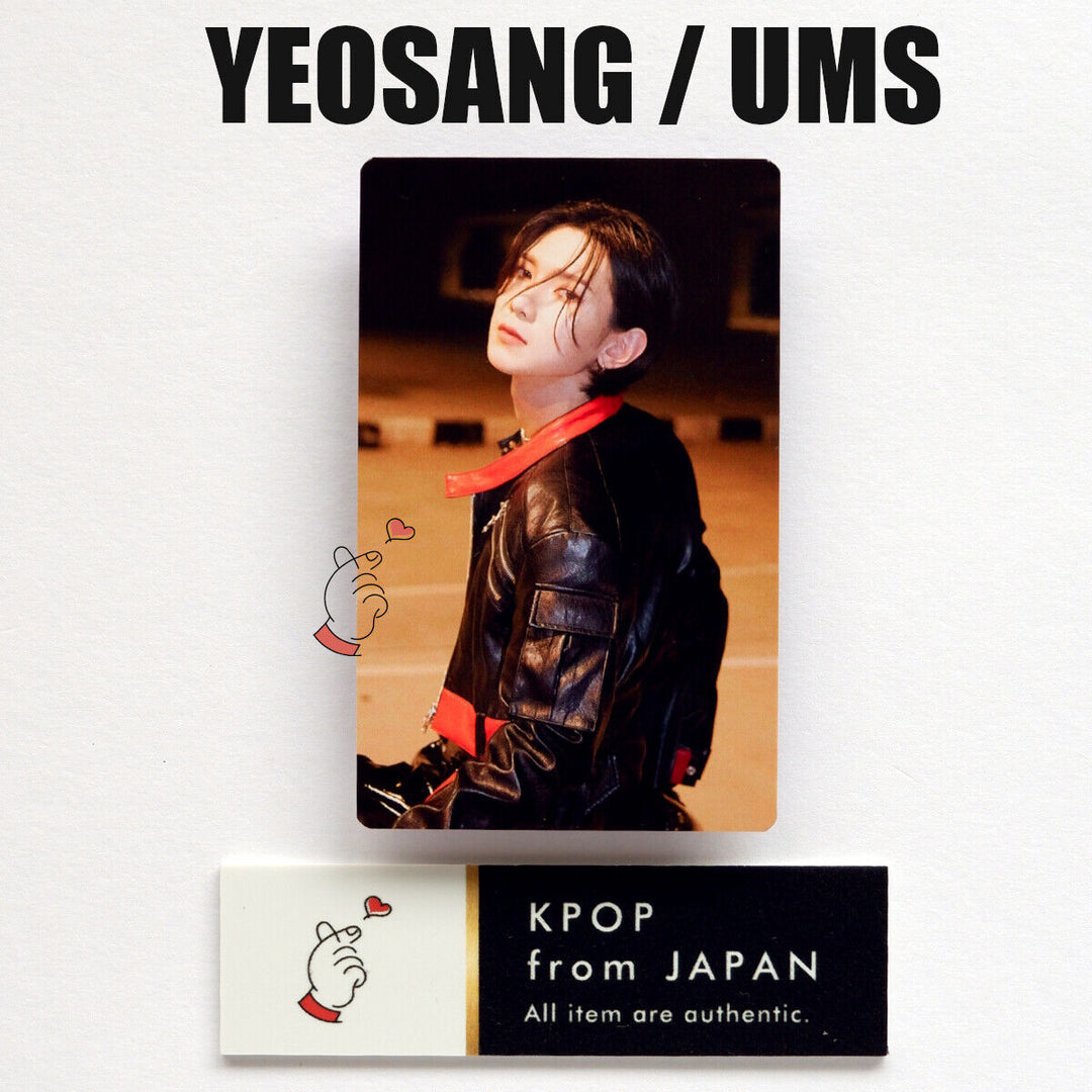 YEOSANG ATEEZ THE WORLD EP.2:OUTLAW POB Tarjeta fotográfica del sorteo Rakuten UMS Japón 