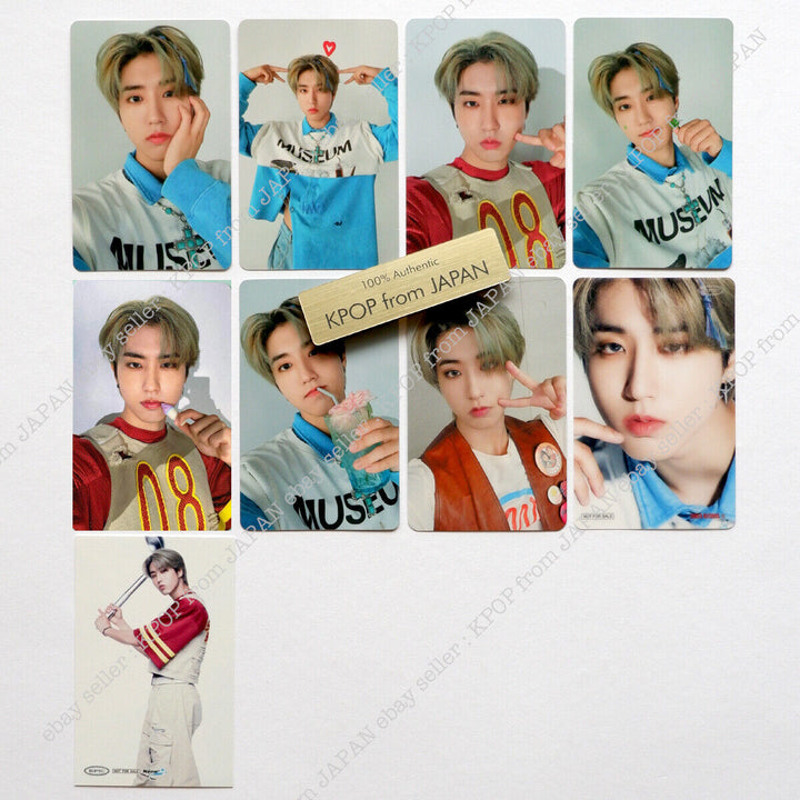 Han Stray Kids Social Path Tarjeta fotográfica oficial JAPAN POB FC Tarjeta fotográfica Fan 