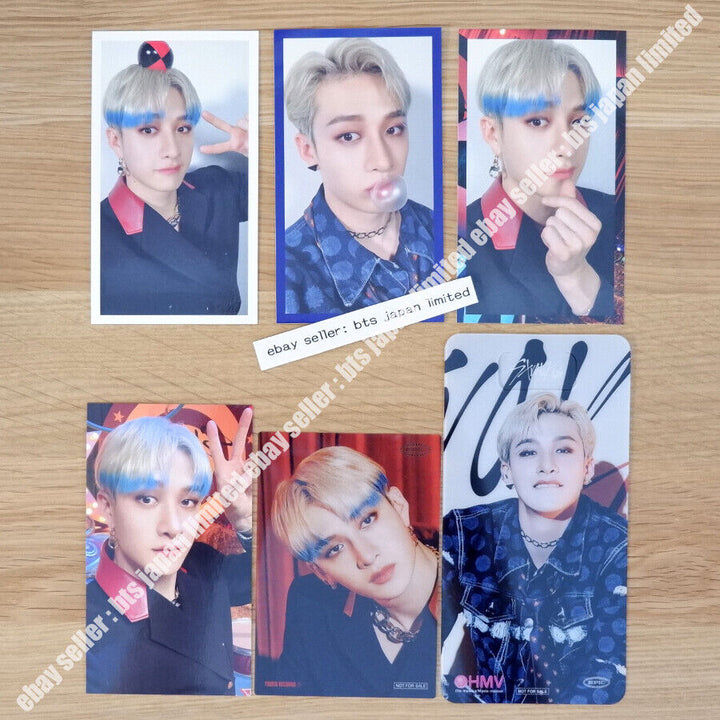 Stray Kids Bang Chan CIRCUS Official Photocard A,B,N,FC STAY JAPAN maniac Photo