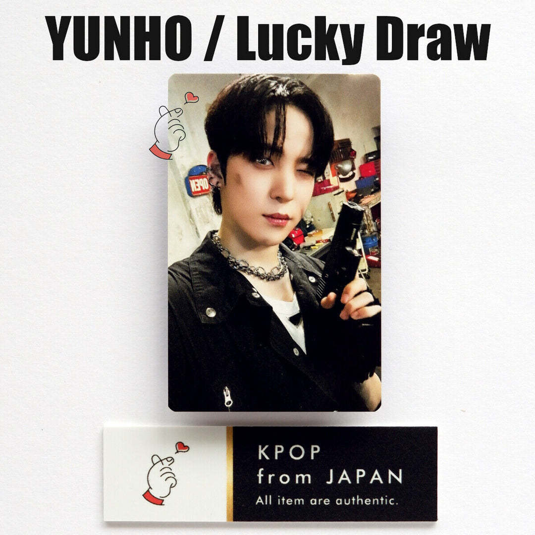 YUNHO ATEEZ THE WORLD EP.2:OUTLAW POB Lucky draw photocard Rakuten UMS japan