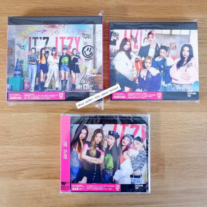 Unopened IT'z ITZY 1st limited A , B , Normal ver. Official