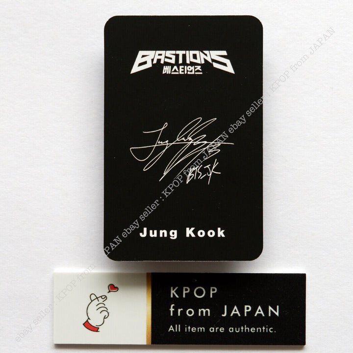 BTS BASTIONS Japón limitado conjunto de tarjetas fotográficas oficiales JIN SUGA JIMIN V JUNG KOOK 