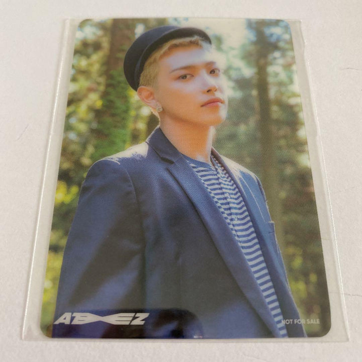 ATEEZ HONGJOONG DREAMERS Tarjeta fotográfica oficial Selfie PC Tower graba HONG JOONG 