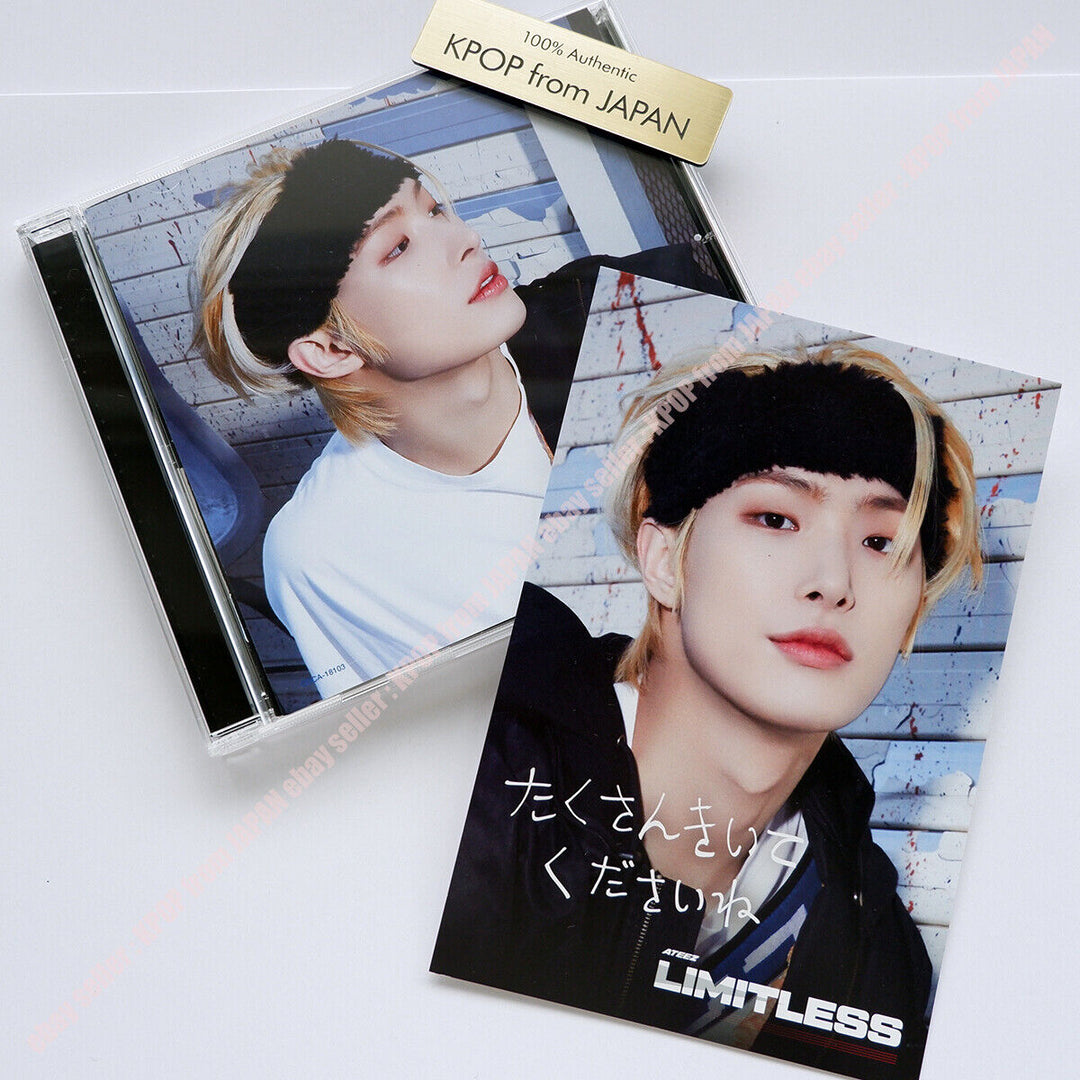 ATEEZ Limitless Official Changing jacket + Standard CD + Post card