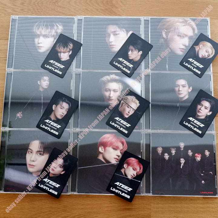 ATEEZ Limitless Official Changing jacket + Standard CD + HMV coupon photocard