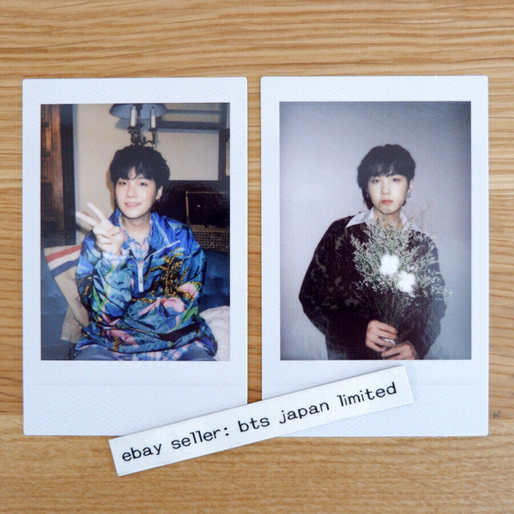 BTS Suga DECO KIT Random Instant Camera Double-sided printing Photocard PCS