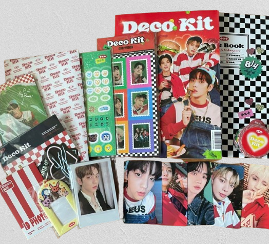 Beomgyu TXT DECO KIT 2022 FULL set Official Photocard NO missing items