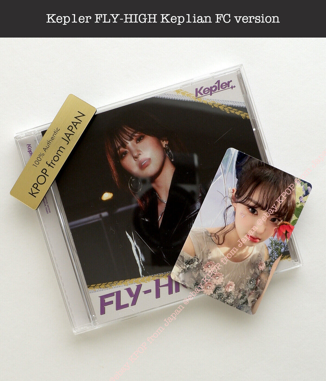 Kep1er FLY HIGH Official Kep1ian ver. CD + Photocatd JPFC Fan club FLY-HIGH