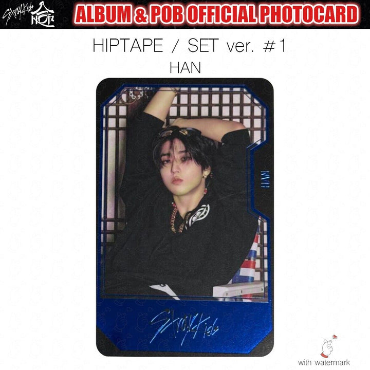 PRE STRAY KIDS SKZHOP HIPTAPE 合 HOP ALBUM PHOTO CARD JAPAN POB LUCKY DRAW