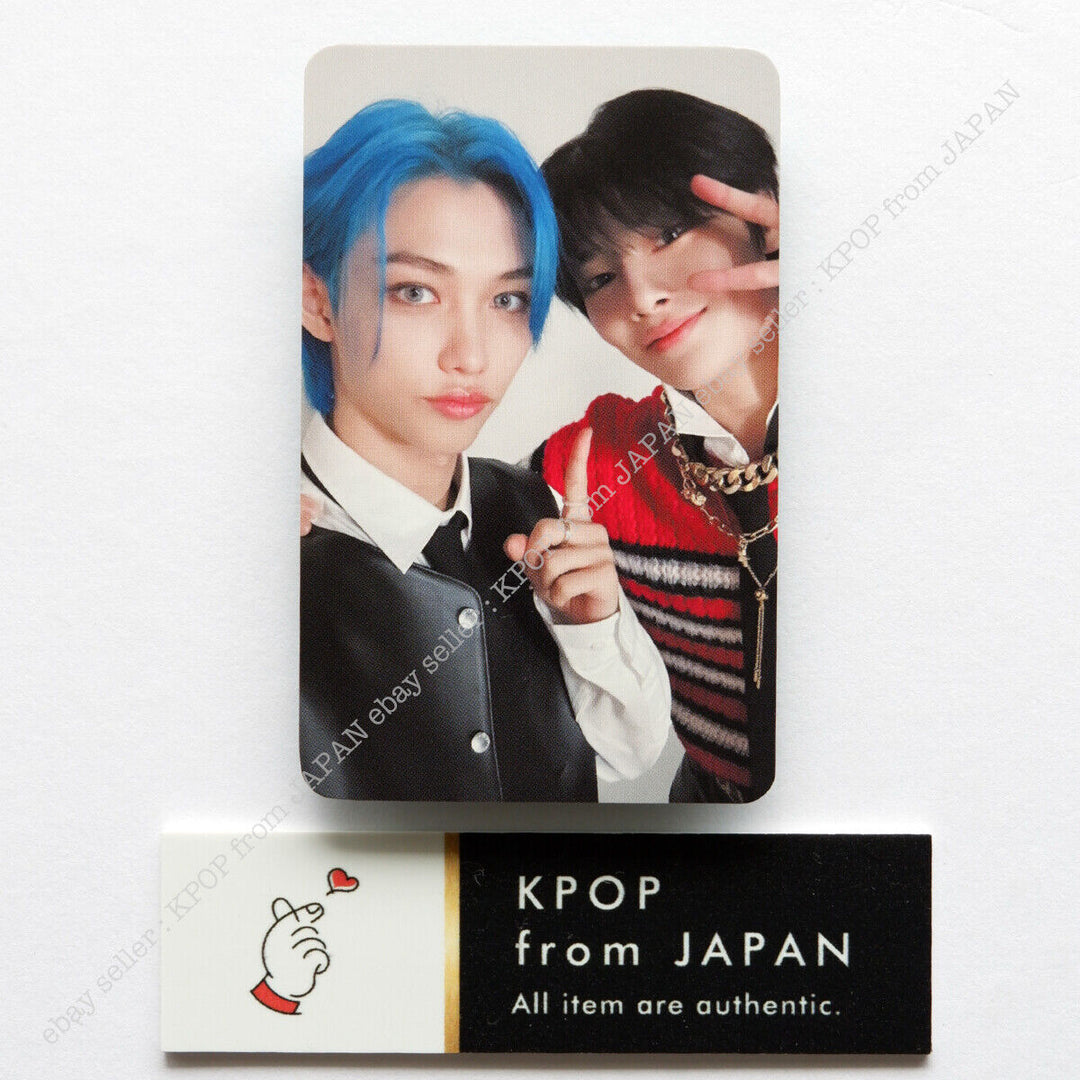 Stray Kids Social Path Official POB Unit Photocard JAPAN Hyunjin Han Bang chan