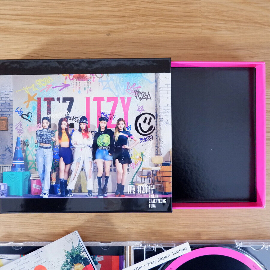 Used IT'z ITZY 1st limited A , B , Normal ver. Official