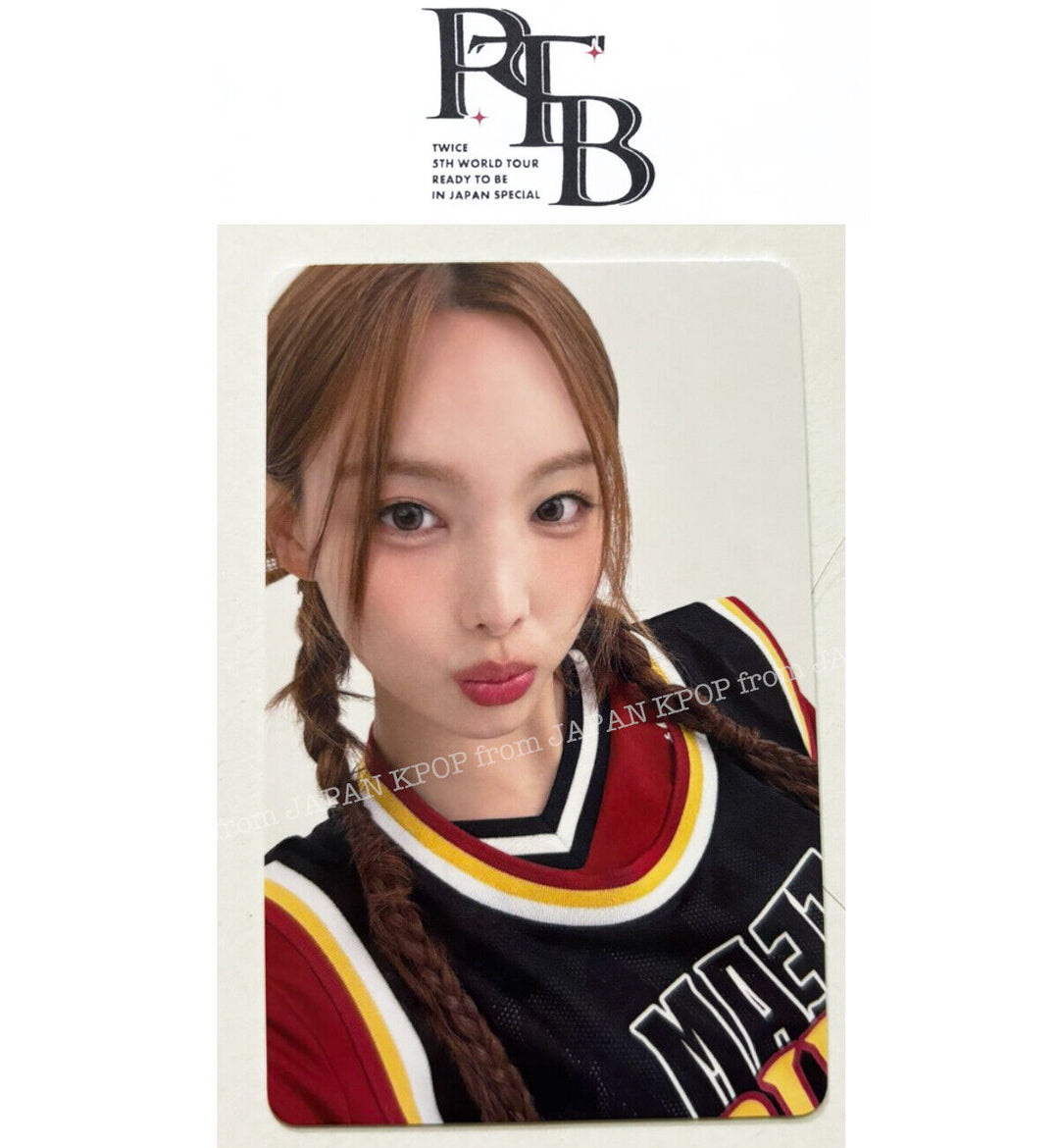 TWICE 5TH WORLD TOUR 'READY TO BE' in JAPAN SPECIAL Photocard Purchase Bonus