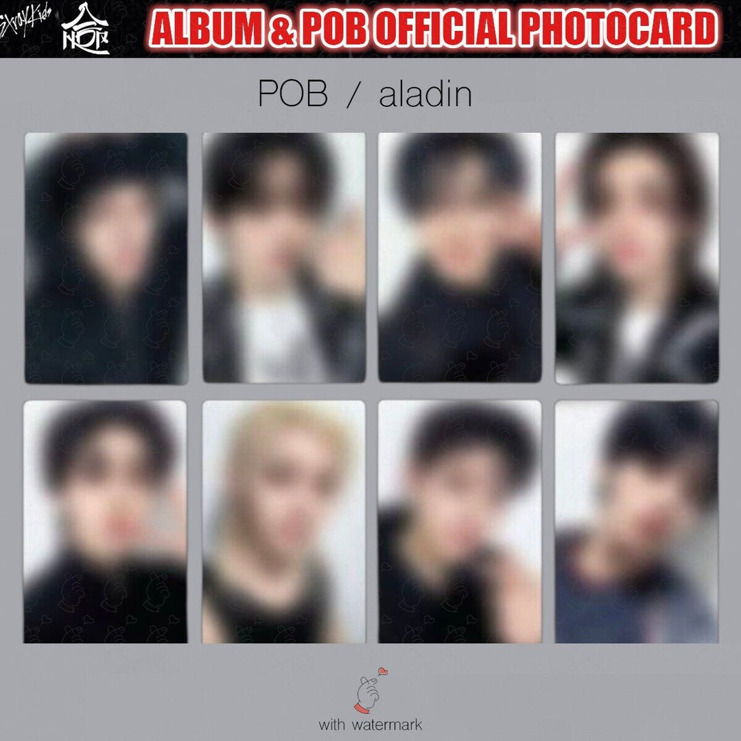 STRAY KIDS SKZHOP HIPTAPE 合 HOP ALBUM PHOTO CARD JAPAN POB LUCKY DRAW