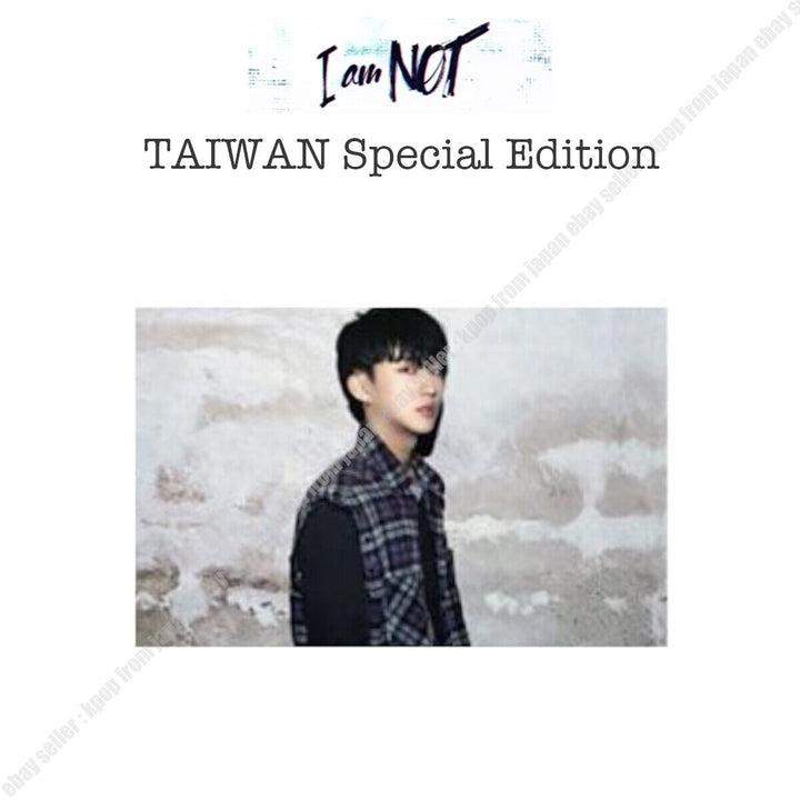 Stray kids I am NOT Taiwan Edition Photocard Hyunjin Felix Lee Know Bang chan