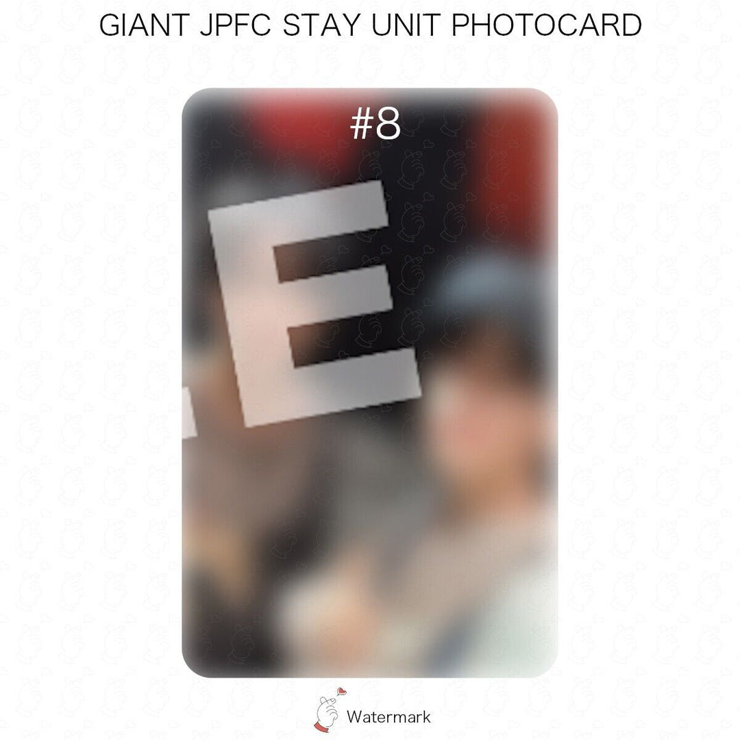 STRAY KIDS GIANT JAPAN 2ND FULL ALBUM UNIT POB PHOTOCARD STAY FC BENEFIT