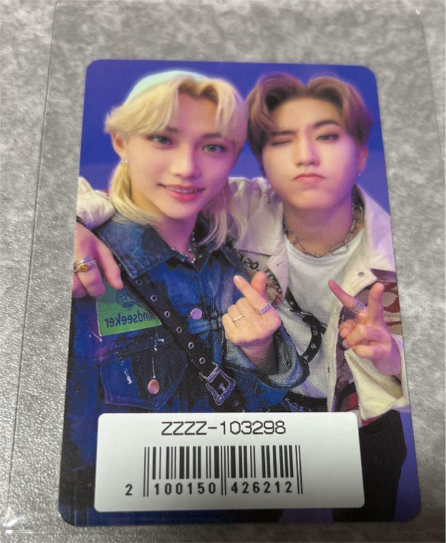 Stray Kids Scars / Thunderous Unidad oficial del club de fans Photocard FC Tarjeta fotográfica PC 